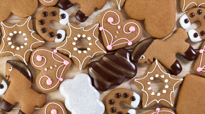 Honey Cake Hearts or Stars with KOMPLET Gingerbread Mix