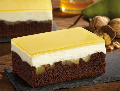 Image for Chocolate Pear Slices, 60x20cm with BLACK SOFT